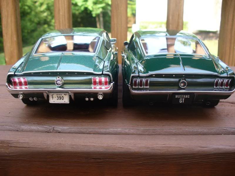 maisto 1967 ford mustang gta fastback